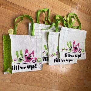 NEW Hallmark hoops & yoyo Fabric Tote Bags - 5